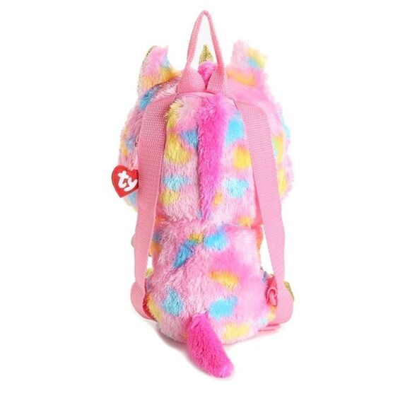 TY Fantasia Multicolor Unicorn Backpack - Picture 10 of 10
